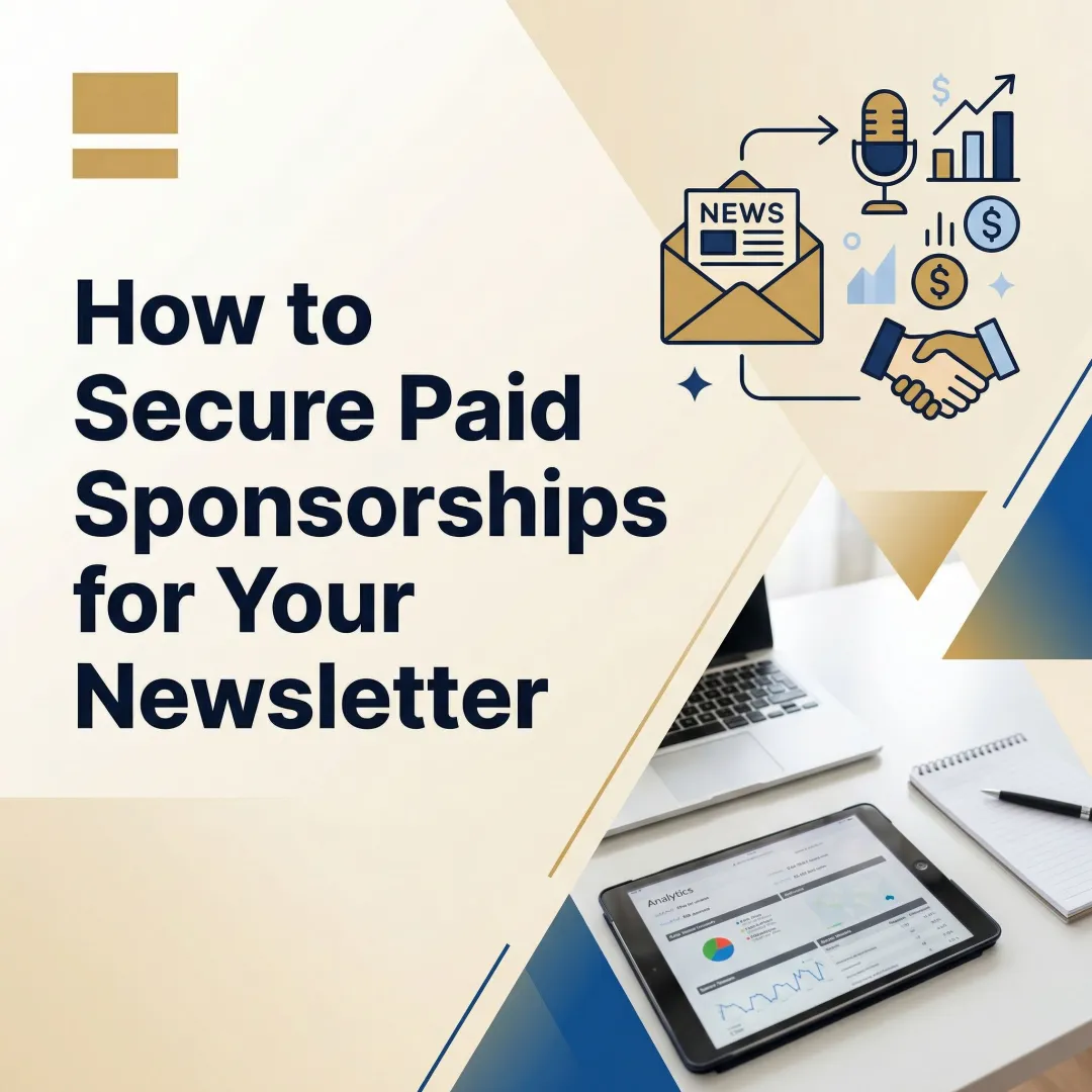 How to Secure Paid Sponsorships for Your Newsletter