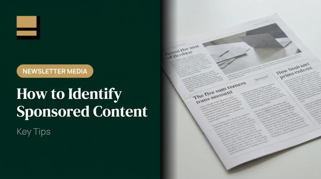 How to Identify Sponsored Content: Key Tips