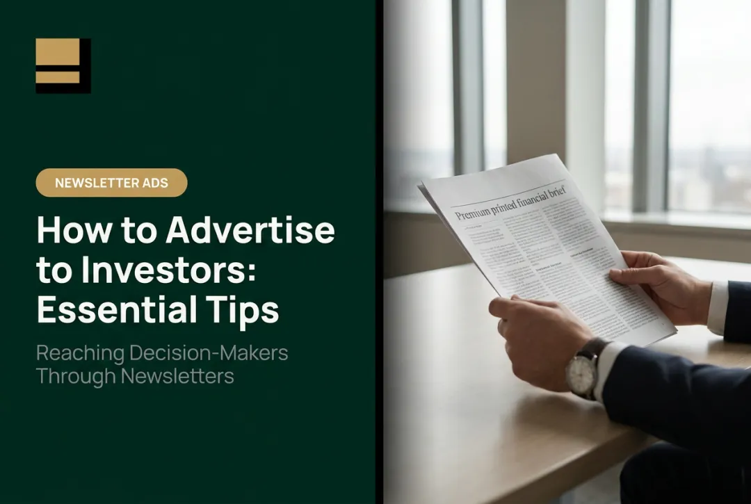 How to Advertise to Investors: Essential Tips
