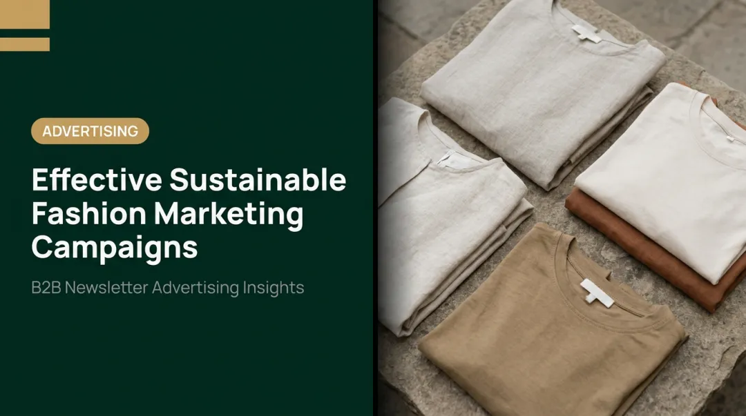 Effective Sustainable Fashion Marketing Campaigns