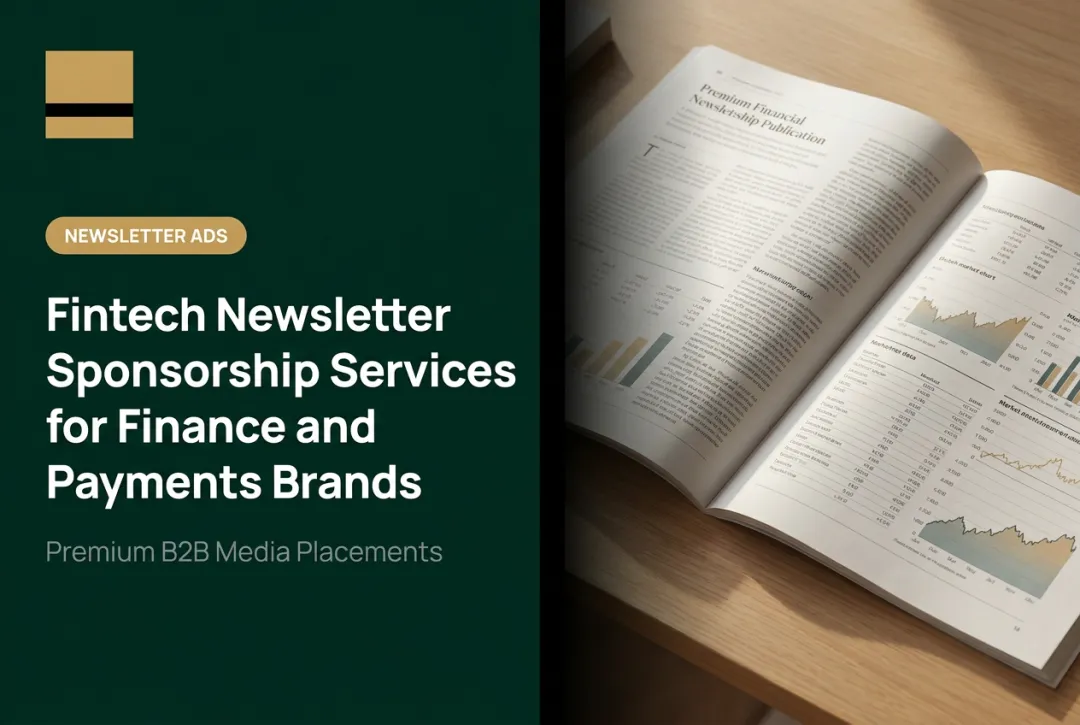 Fintech Newsletter Sponsorship Services for Finance and Payments Brands