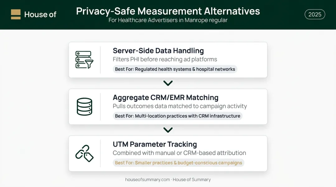 Three privacy-safe healthcare ad measurement alternatives replacing pixel-based tracking methods