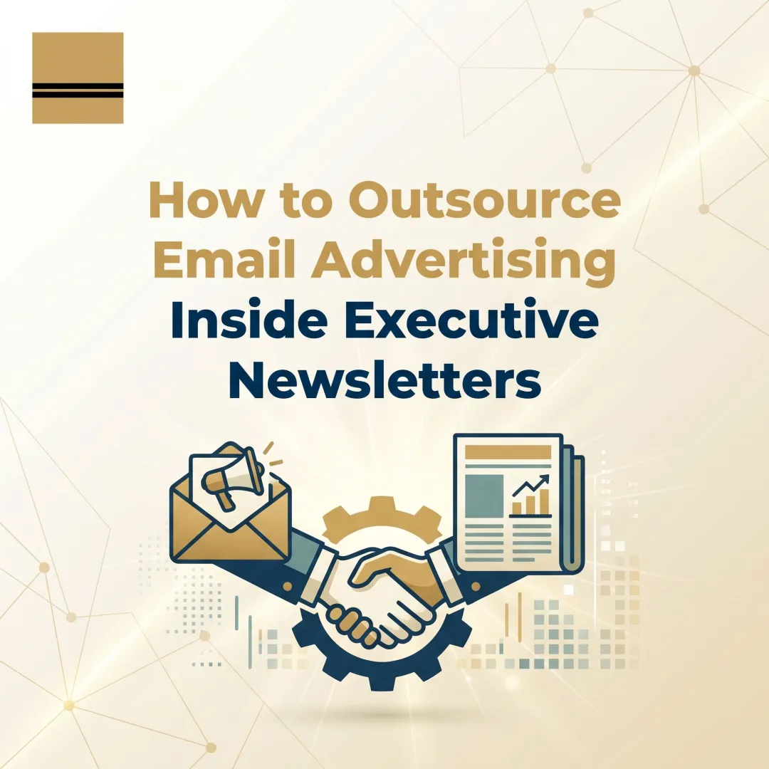 How to Outsource Email Advertising Inside Executive Newsletters