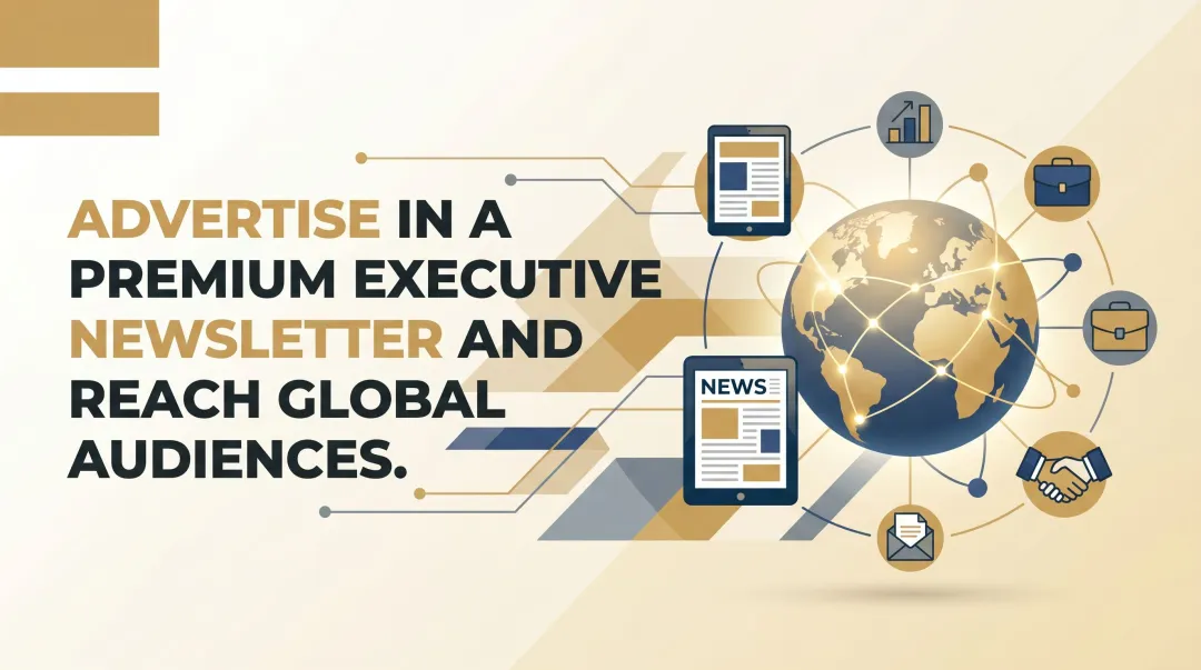 Advertise in a Premium Executive Newsletter and Reach Global Audiences
