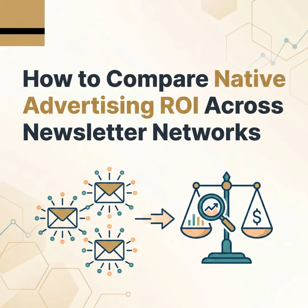 How to Compare Native Advertising ROI Across Newsletter Networks