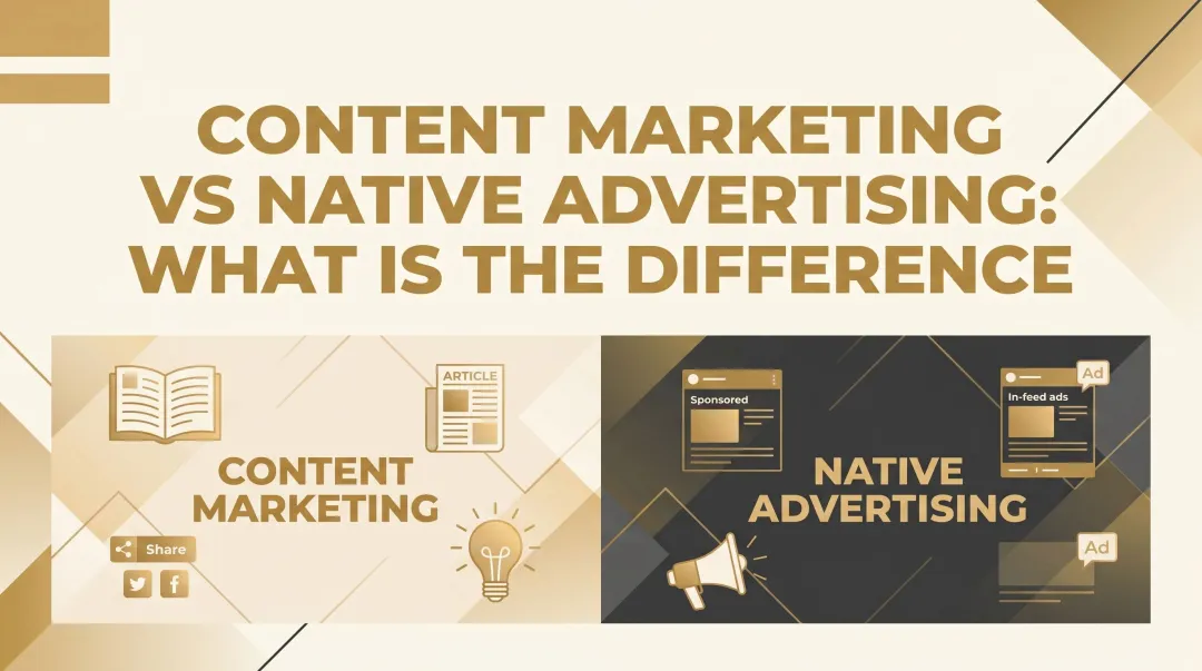 Content Marketing vs Native Advertising: What Is the Difference