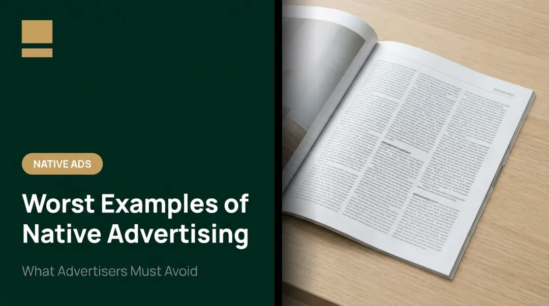 Worst Examples of Native Advertising