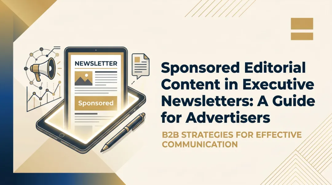 Sponsored Editorial Content in Executive Newsletters: A Guide for Advertisers
