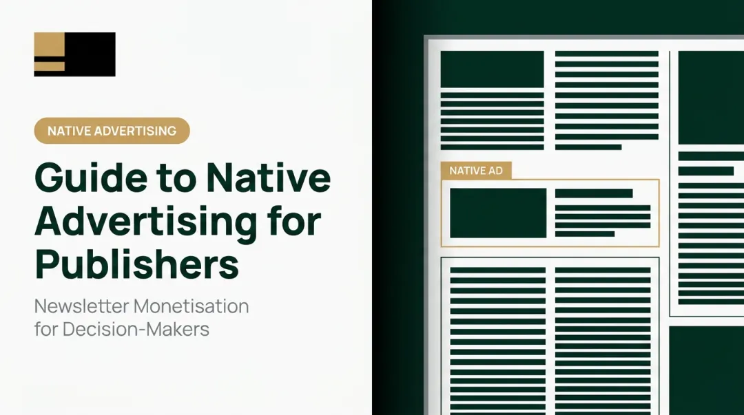 Guide to Native Advertising for Publishers