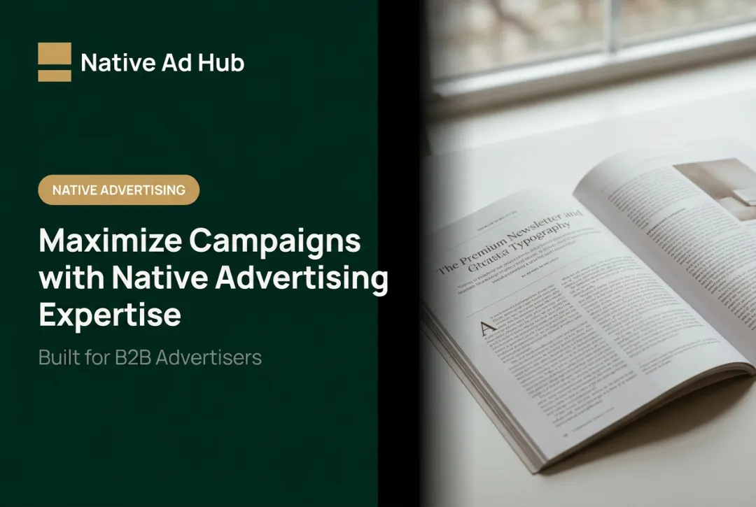 Maximize Campaigns with Native Advertising Expertise