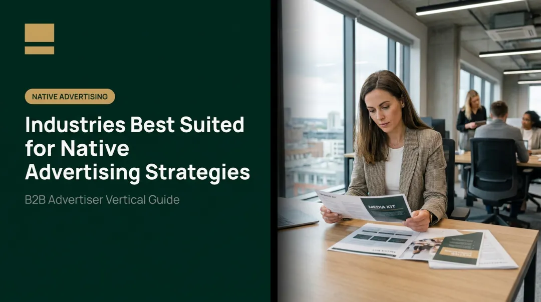 Industries Best Suited for Native Advertising Strategies