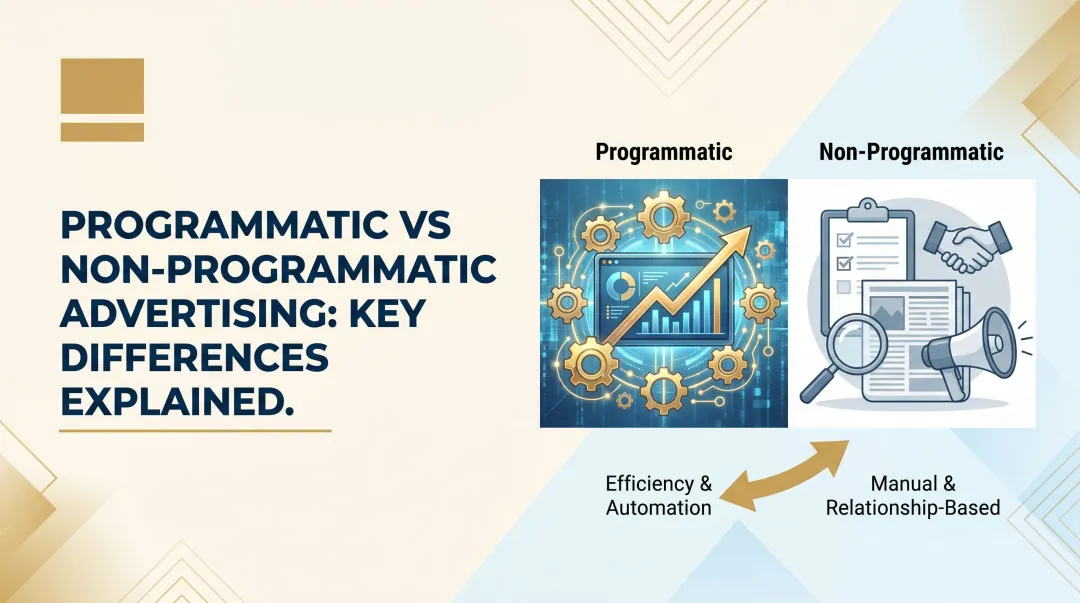 Programmatic vs Non-Programmatic Advertising: Key Differences Explained