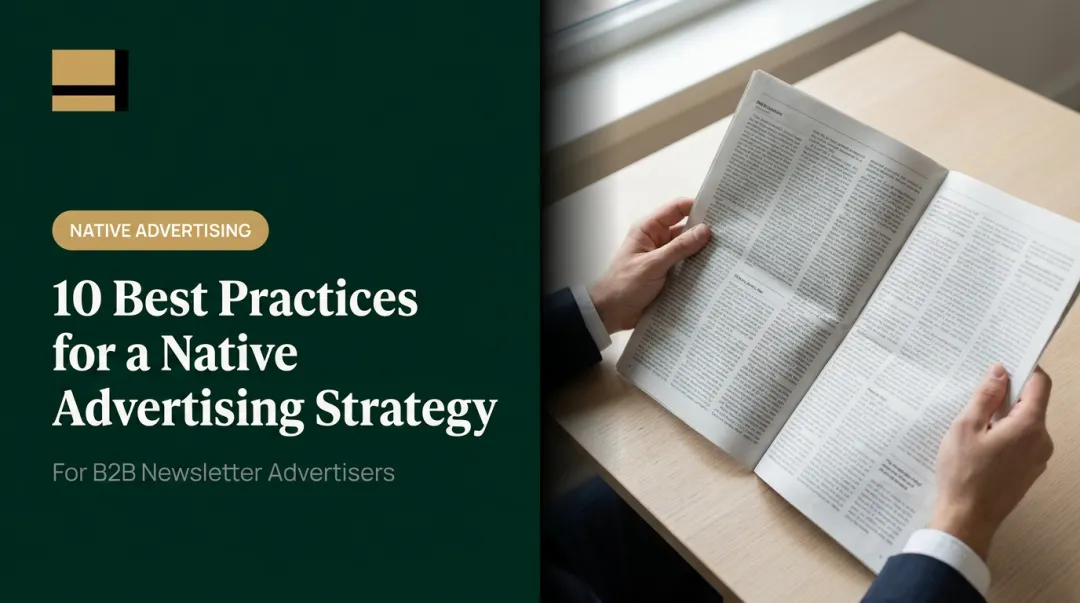 10 Best Practices for a Native Advertising Strategy