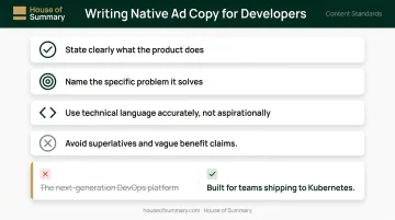 Four principles for writing native ad copy that resonates with developers