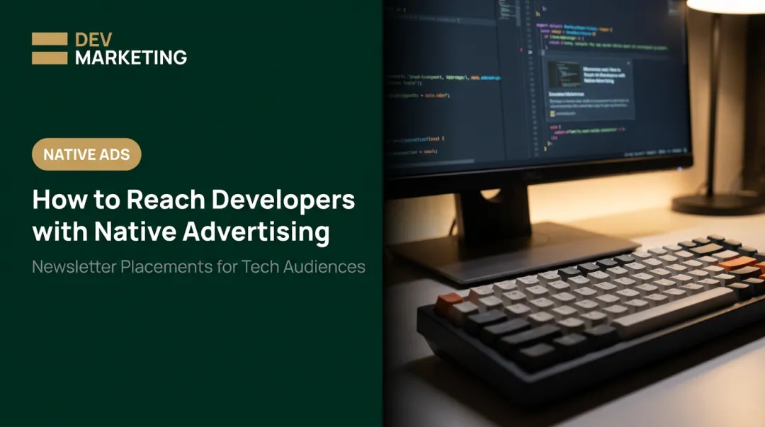 How to Reach Developers with Native Advertising