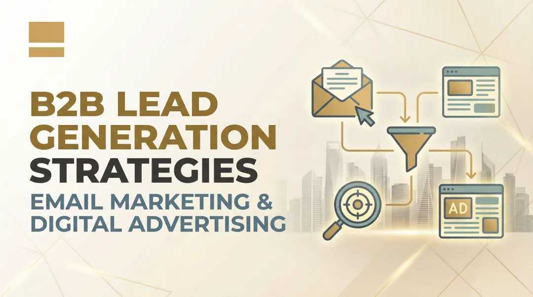 B2B Lead Generation Strategies: Email Marketing & Digital Advertising