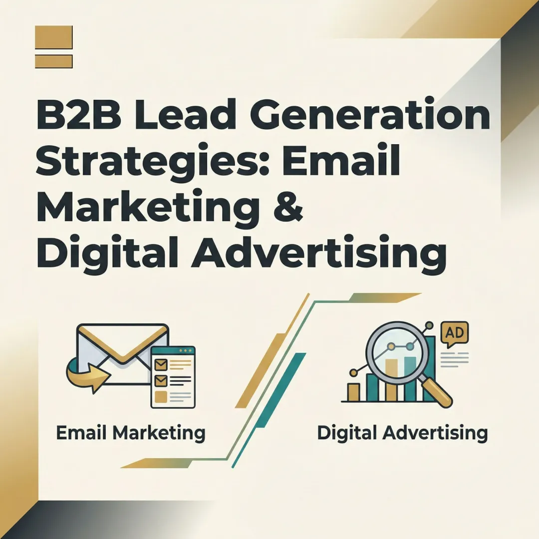 B2B Lead Generation Strategies: Email Marketing & Digital Advertising