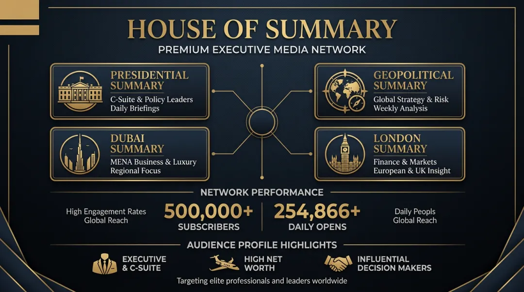 House of Summary newsletter network publications audience reach and engagement metrics dashboard