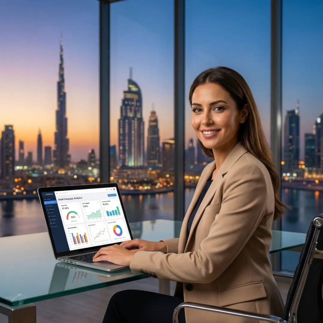 Premium newsletter advertising services for brands targeting Dubai's professional audience