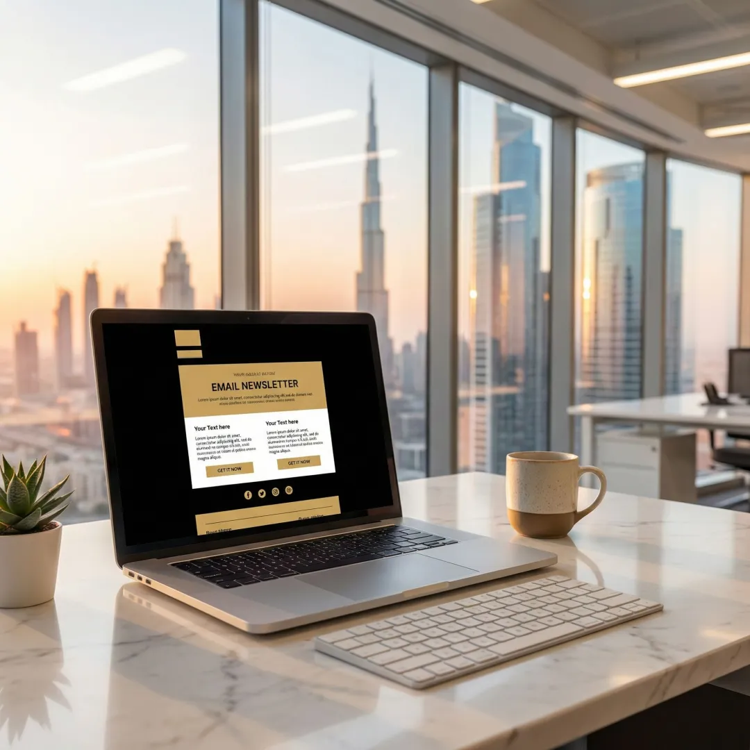 Premium newsletter advertising solutions reaching Dubai and Abu Dhabi professionals