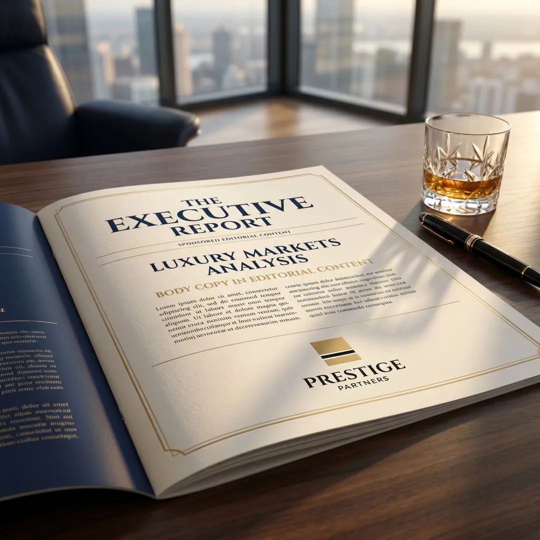 Sponsored newsletter content for premium D2C brands