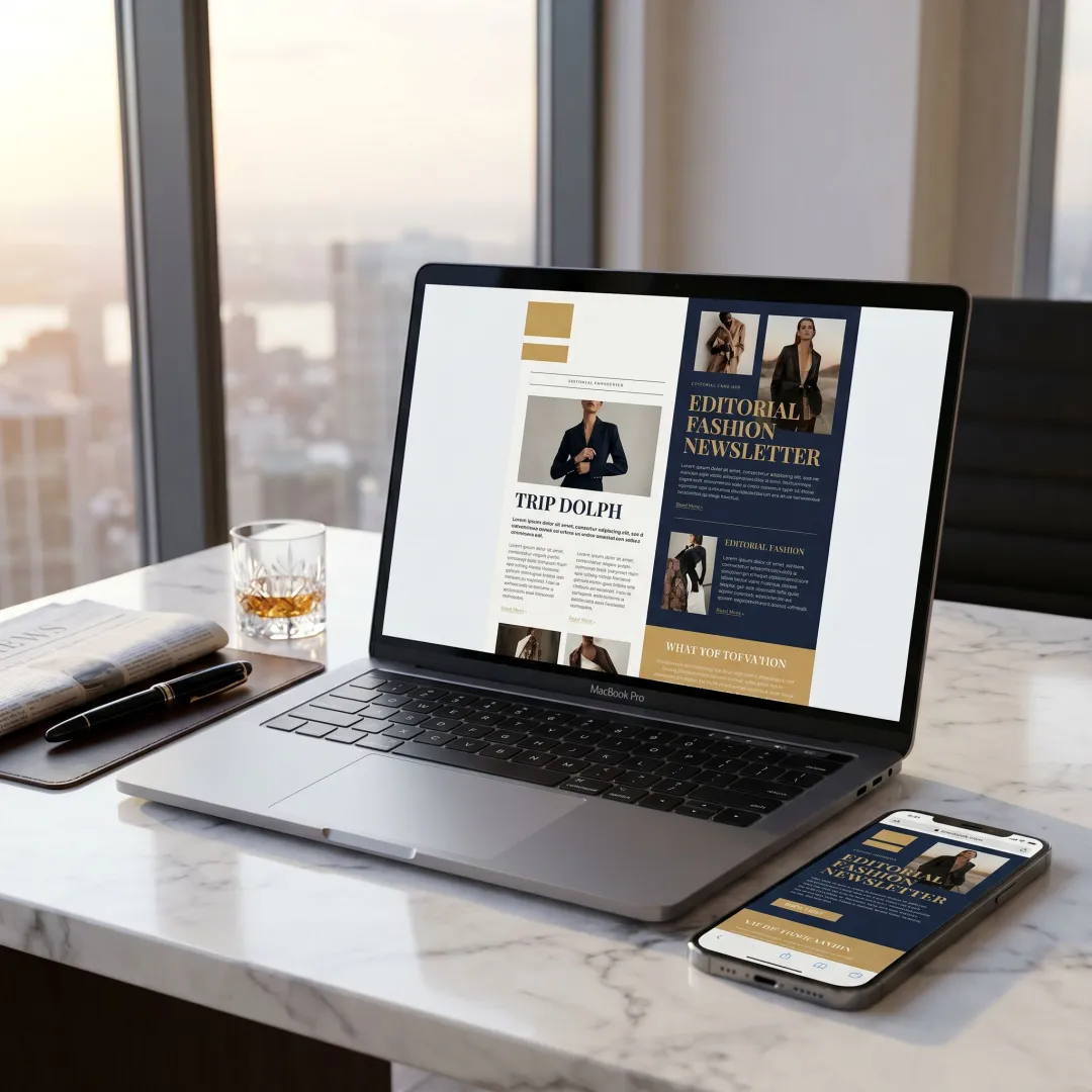 Premium newsletter advertising for executive and HNW audiences