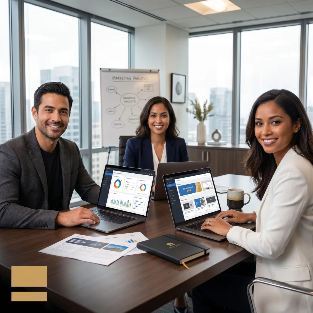 Executive newsletter advertising strategy session