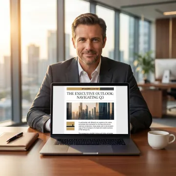 Native sponsored article placement in newsletter