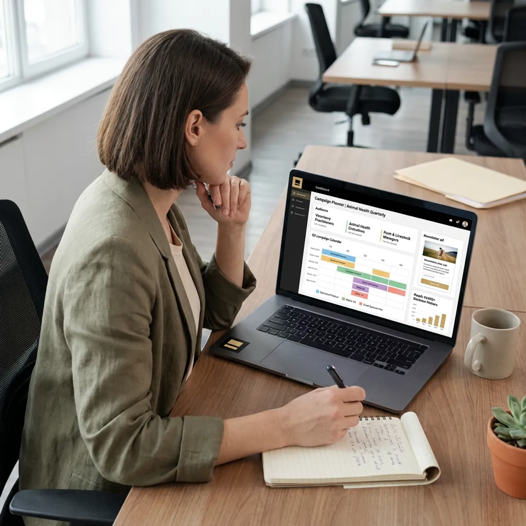 Newsletter advertising campaign planning process