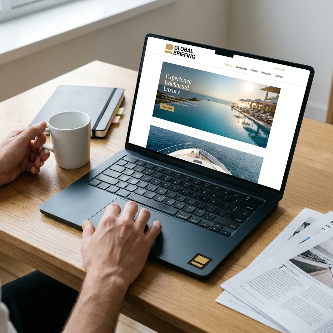 Premium newsletter advertising for luxury travel brands