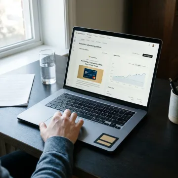 Credit card newsletter advertising campaign dashboard