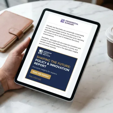 Brand placement inside a premium geopolitical newsletter