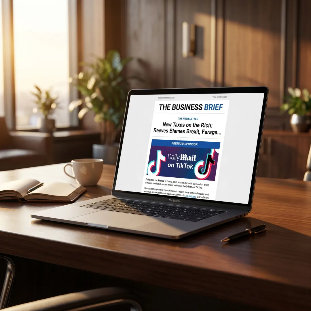 Executive newsletter sponsorship placement