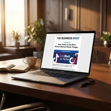 Executive newsletter sponsorship placement