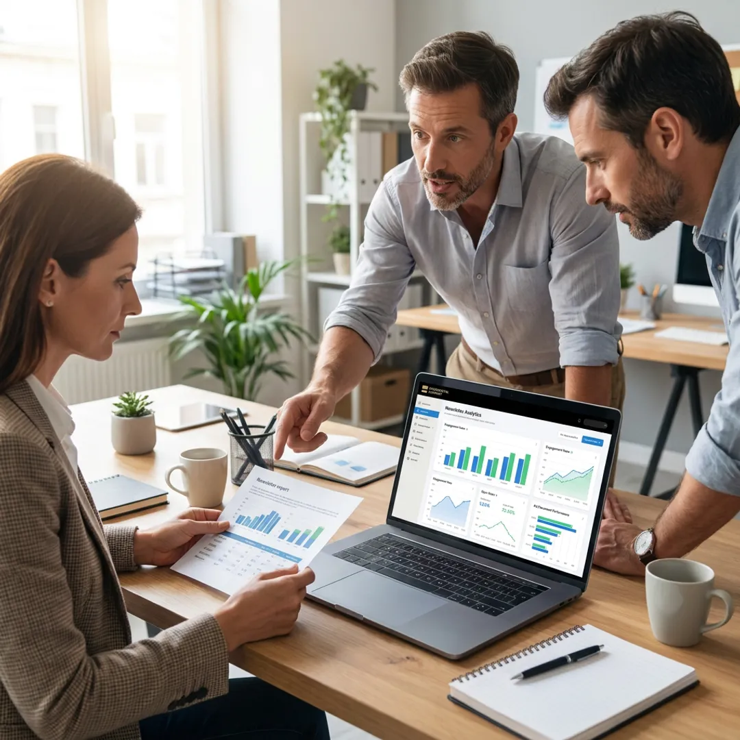 Fintech newsletter advertising campaign planning