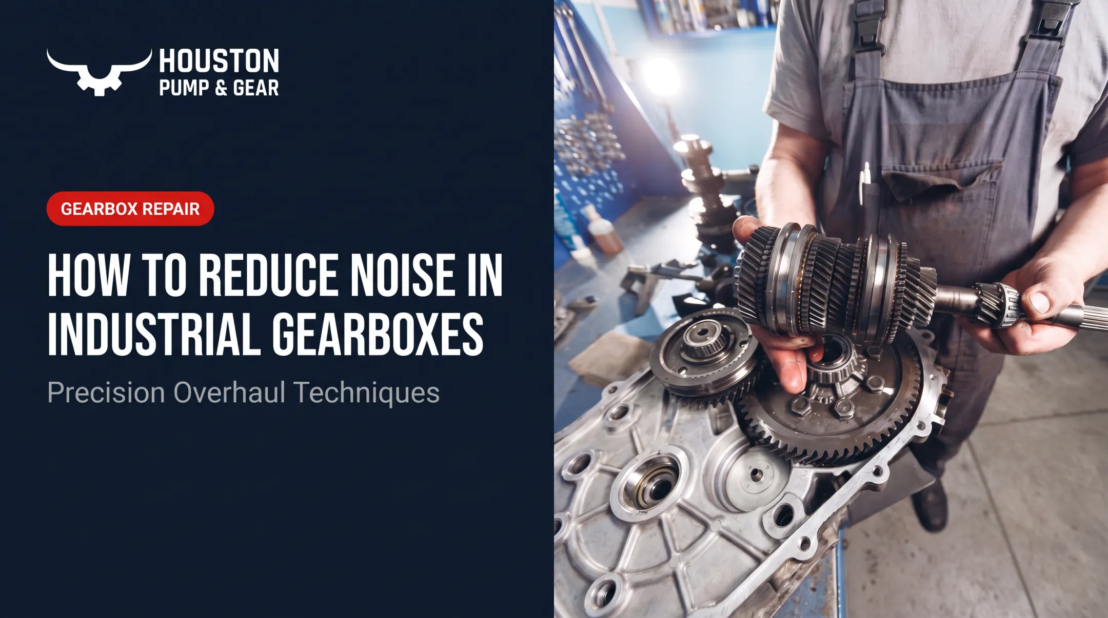 How to Reduce Noise in Industrial Gearboxes