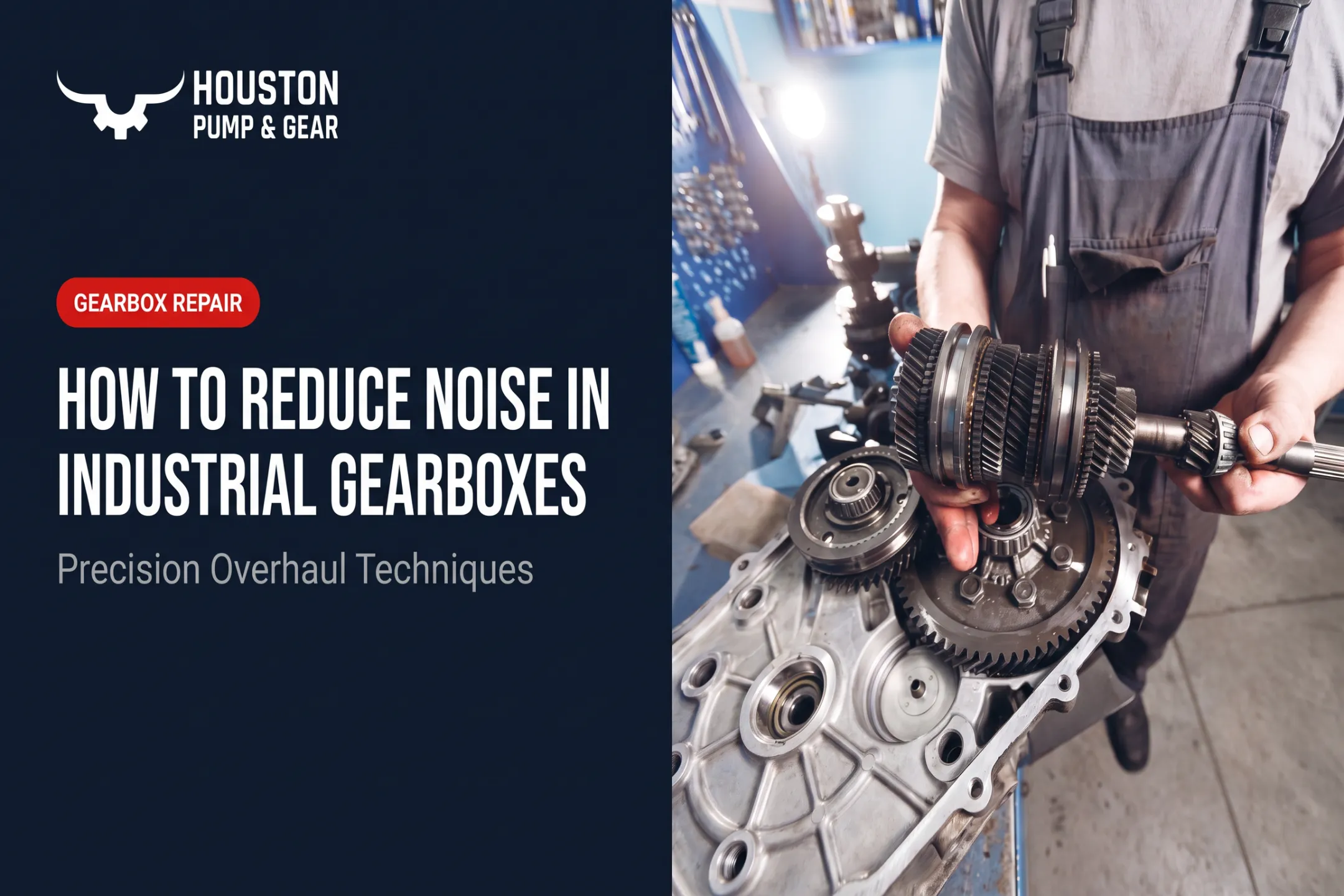 How to Reduce Noise in Industrial Gearboxes
