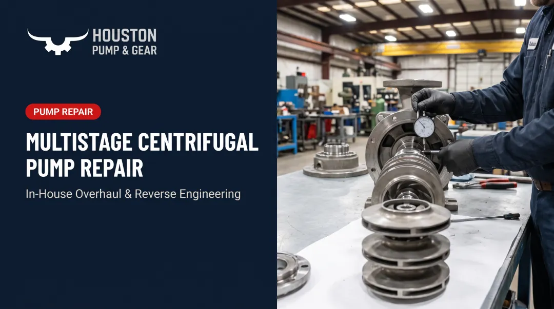 Multistage Centrifugal Pump Repair