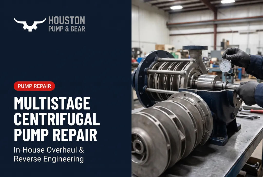 Multistage Centrifugal Pump Repair