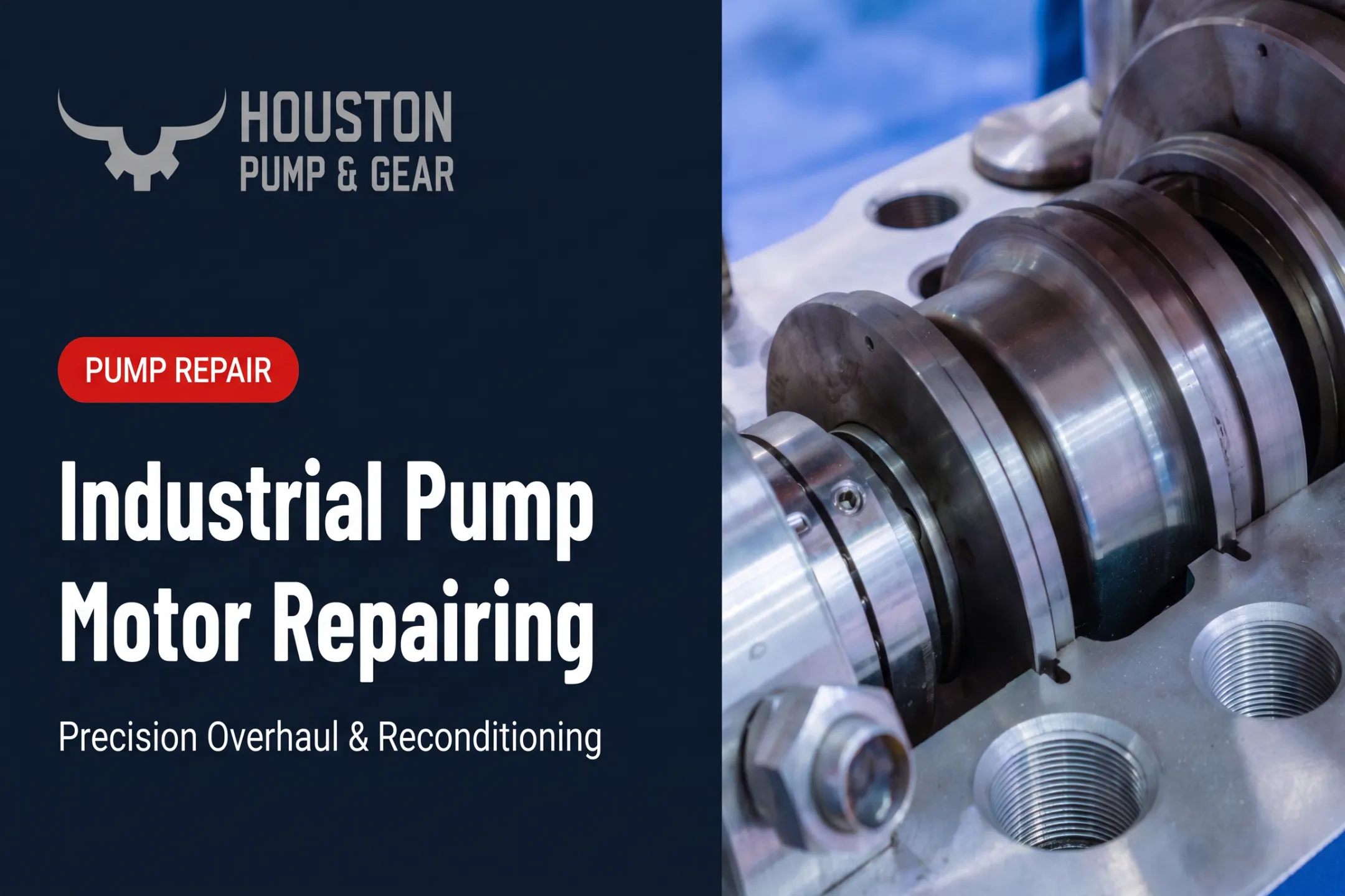 Industrial Pump Motor Repairing