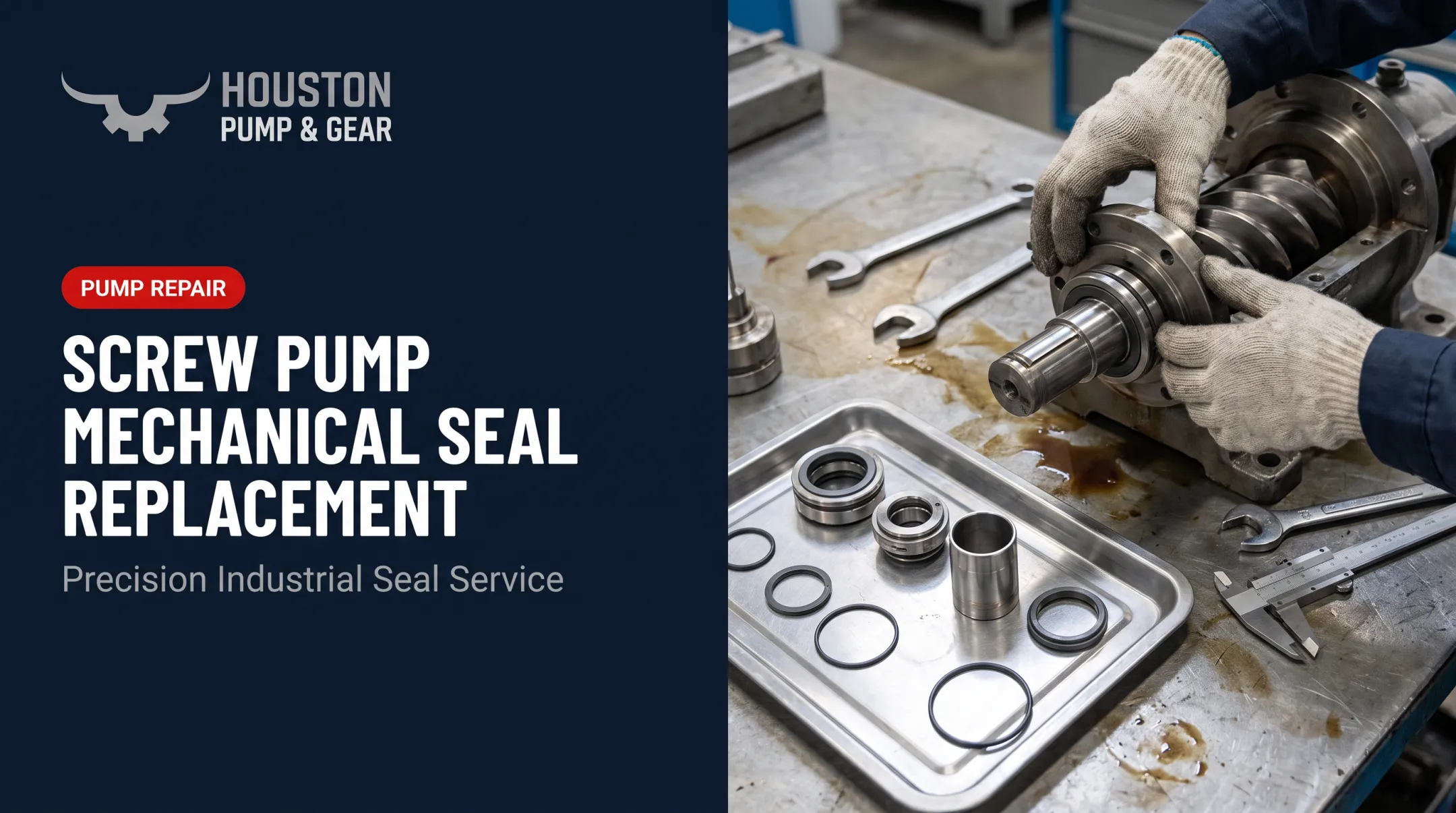 Screw Pump Mechanical Seal Replacement