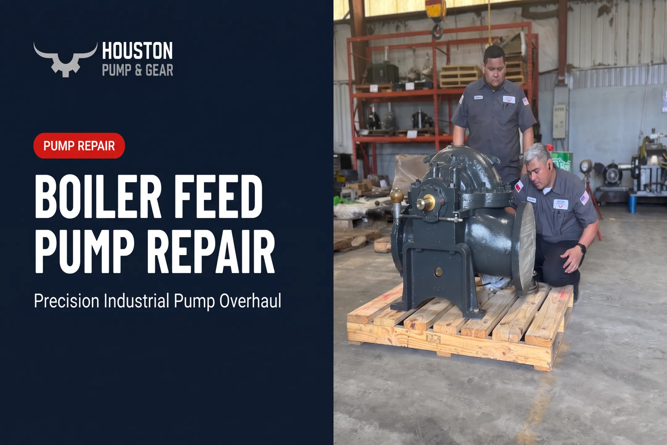 Boiler Feed Pump Repair