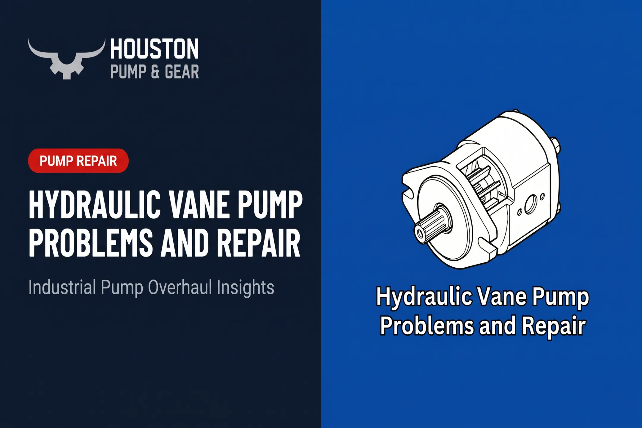 Hydraulic Vane Pump Problems and Repair