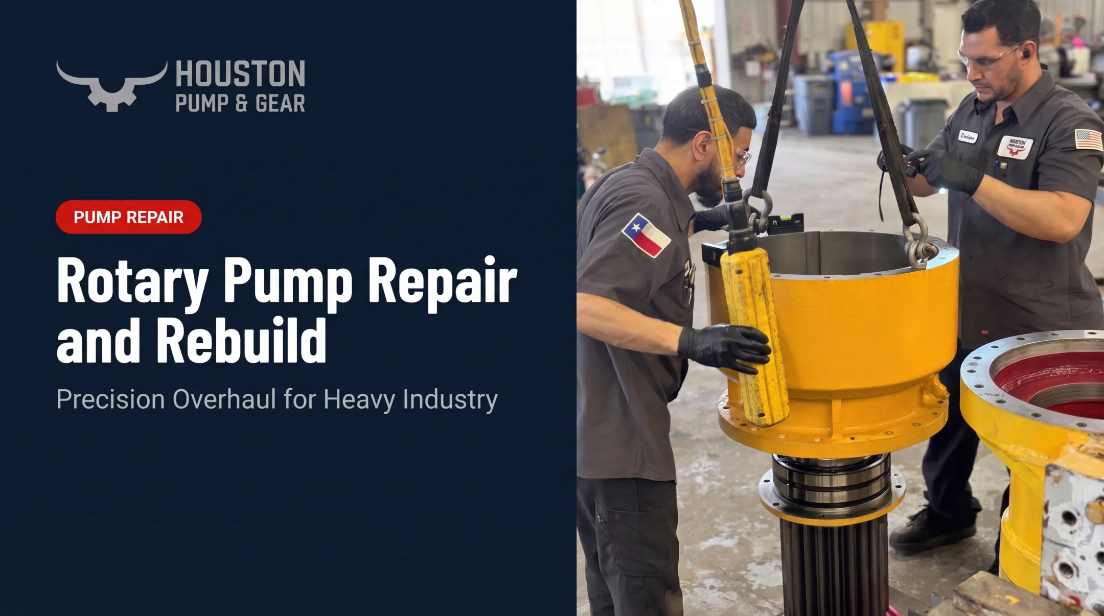 Rotary Pump Repair and Rebuild