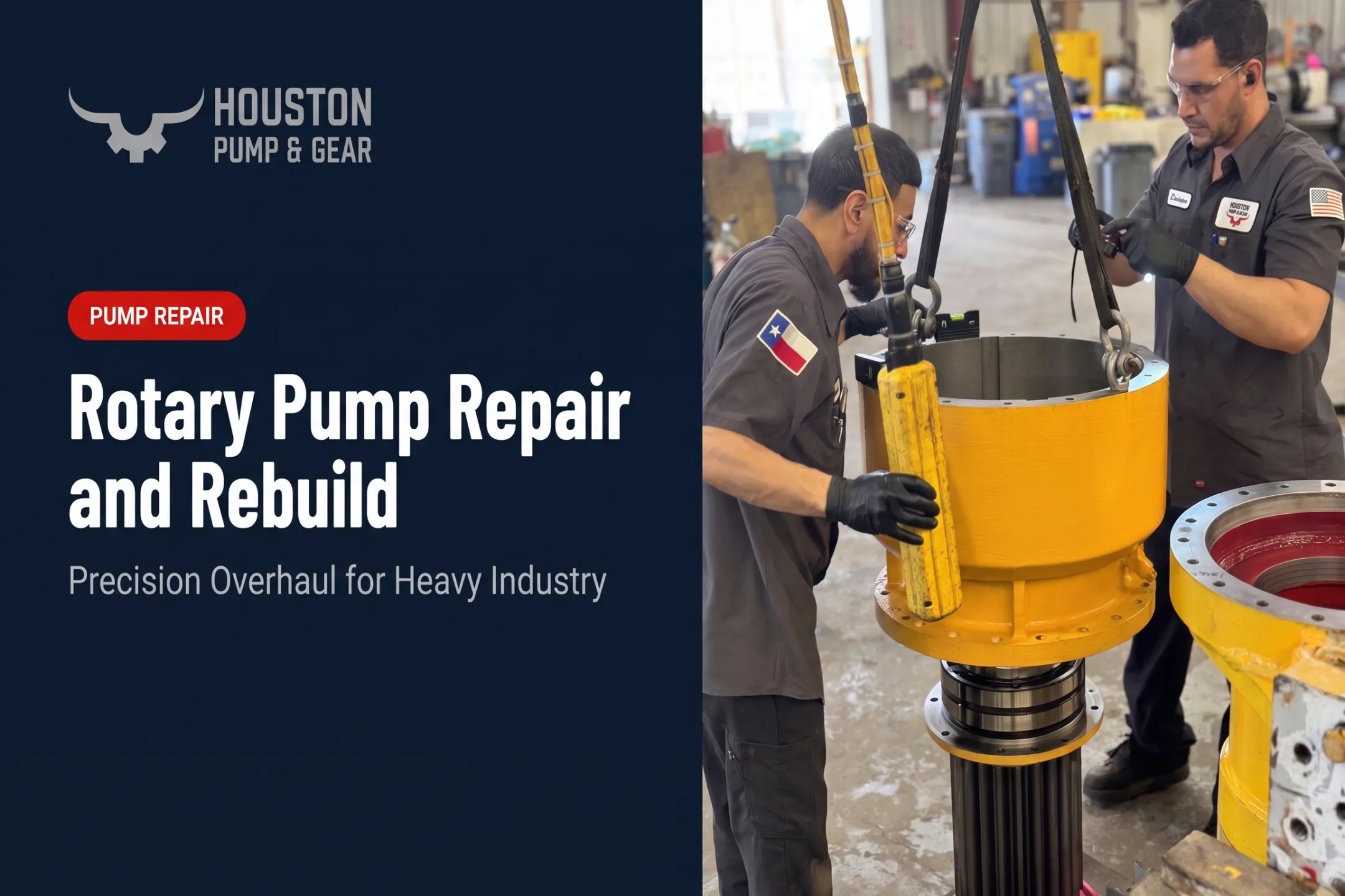 Rotary Pump Repair and Rebuild