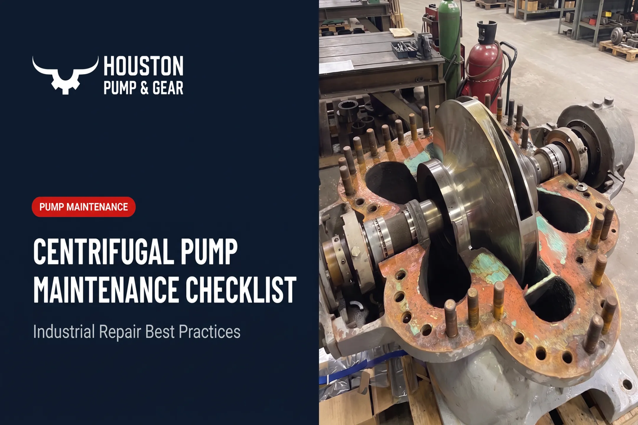 Centrifugal Pump Maintenance Checklist