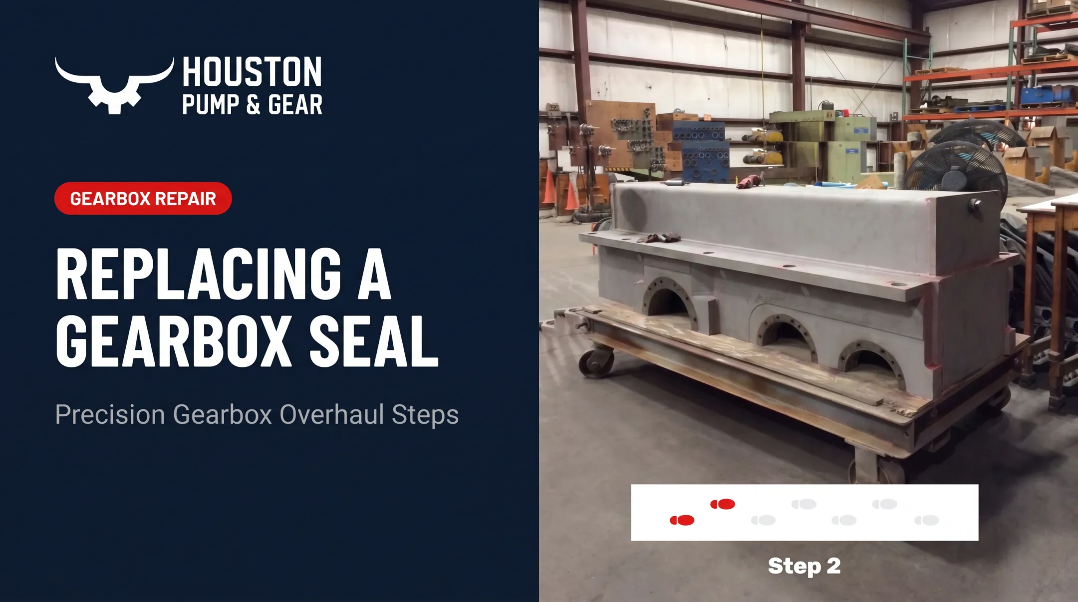 Replacing a Gearbox Seal