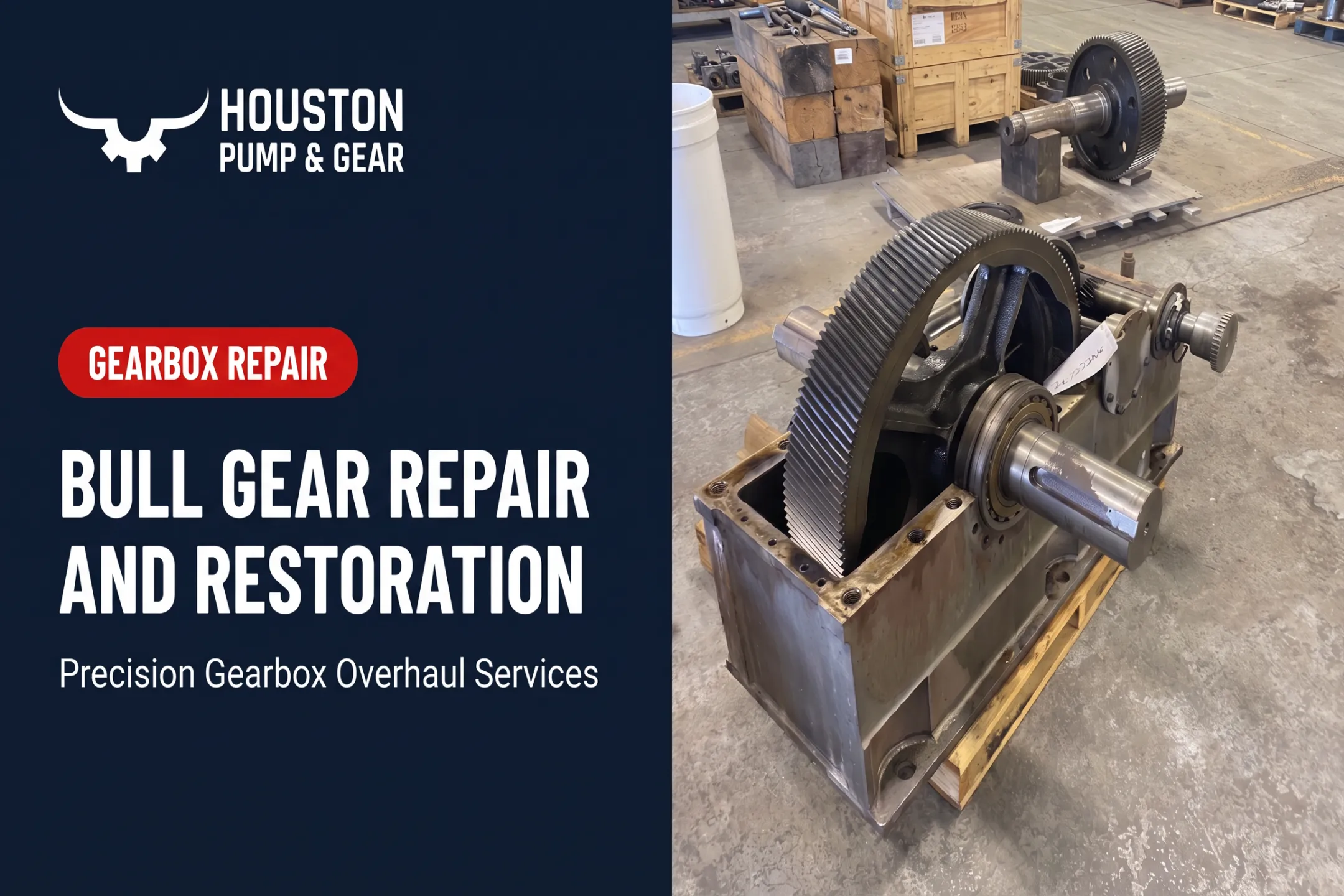 Bull Gear Repair and Restoration