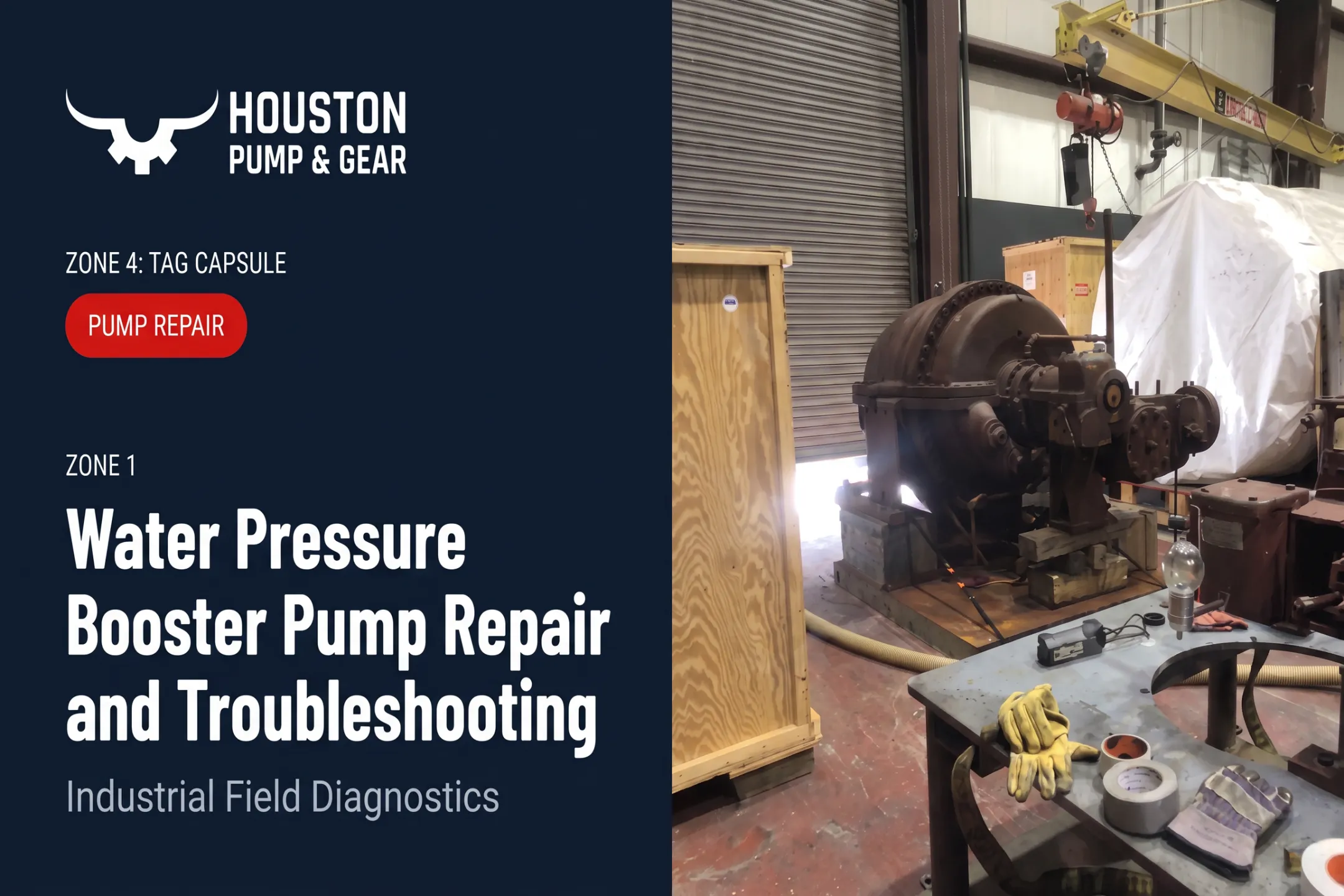 Water Pressure Booster Pump Repair and Troubleshooting