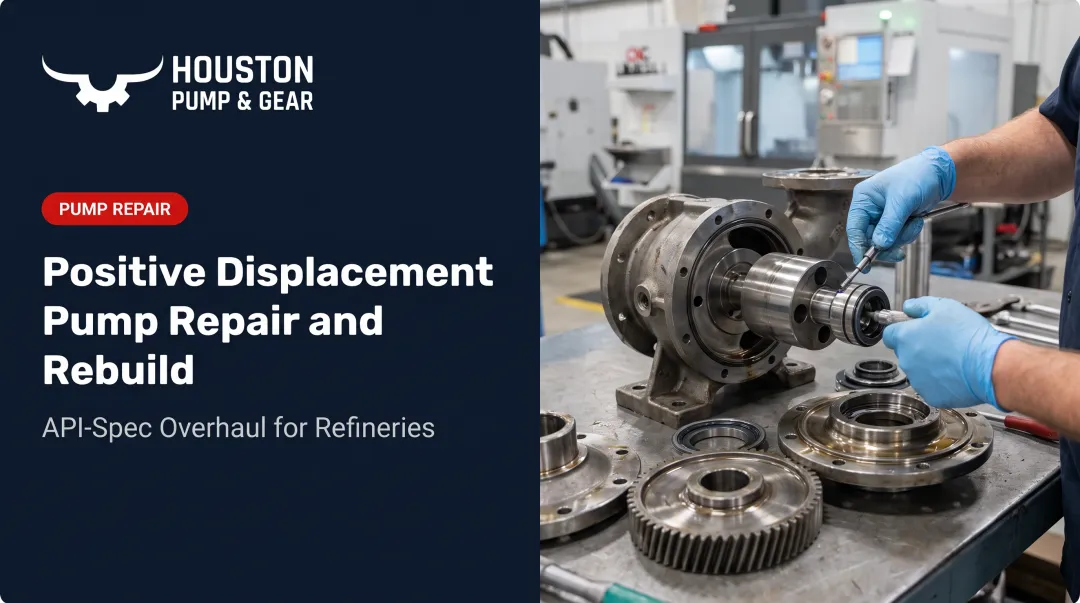 Positive Displacement Pump Repair and Rebuild
